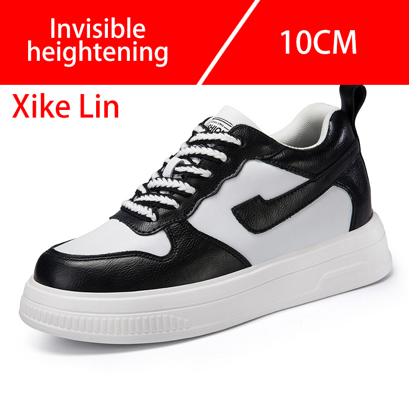 Men'S Shoes With Height Increase - Herren-Freizeitschuhe, dicke Sohlen, bequeme Passform, Herren-Outdoor-Sportschuhe,