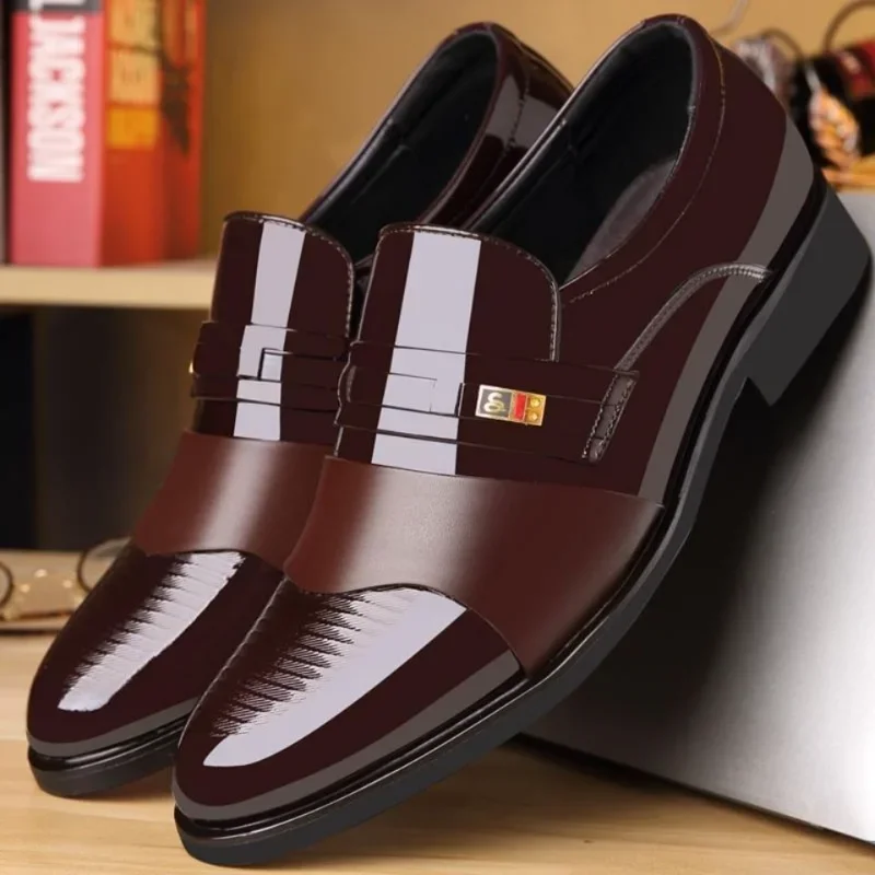 Men Shoes For Office Work - Lederschuhe für Herren, Hochzeit, formelle Oxfords,