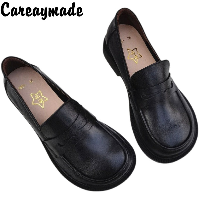 Men'S Shoes To Women'S Size - Careaymade-frauen Casual Schuhe Slip auf Oxford