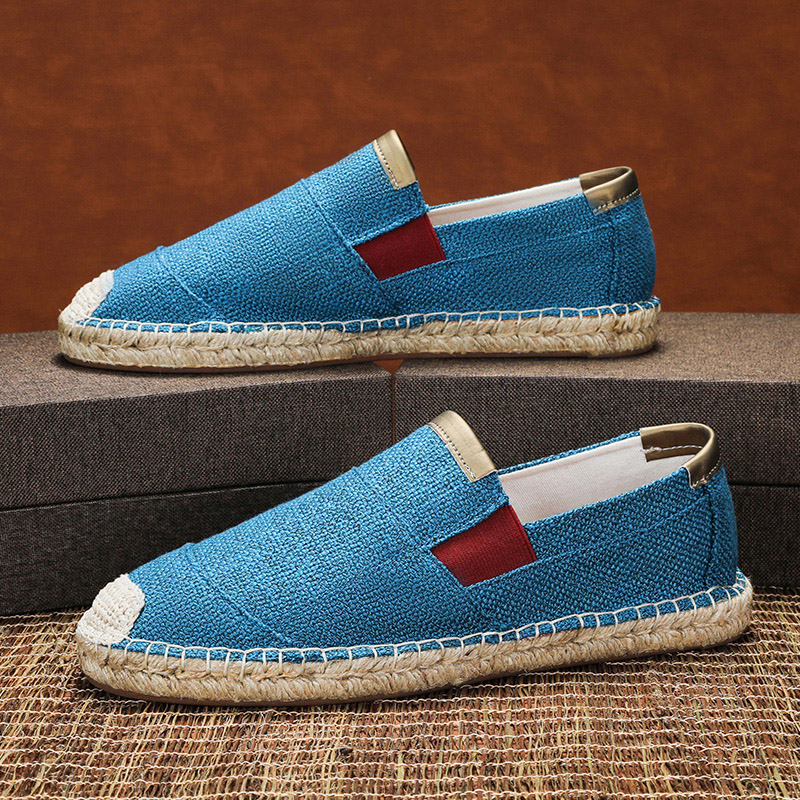 Men Shoes 2026 - Canvas-Sneaker Neuheit 2026 Lässige Gewebte Schuhe