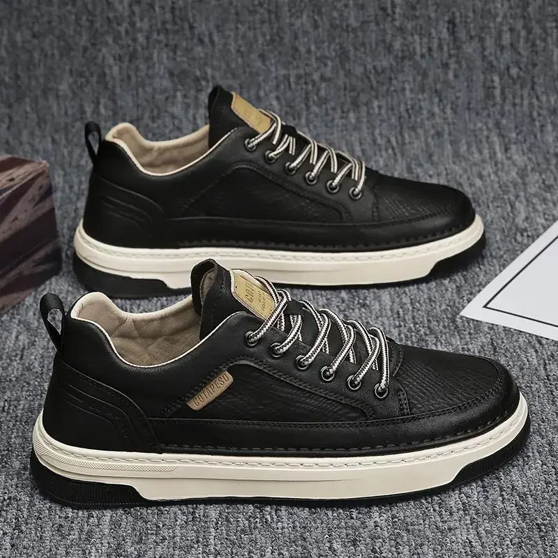 Men Shoes For Office Work - Mode Lässig Leder Schuhe für Männer