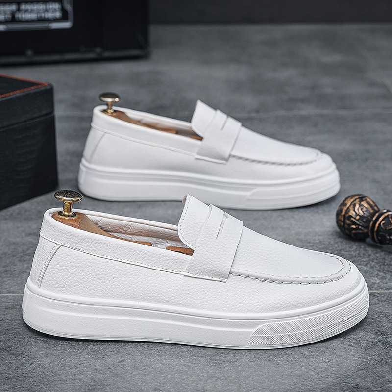 Men'S Shoes Hey Dude - Herren-Loafer 2025, Frühjahr, neue lässige Lederschuhe