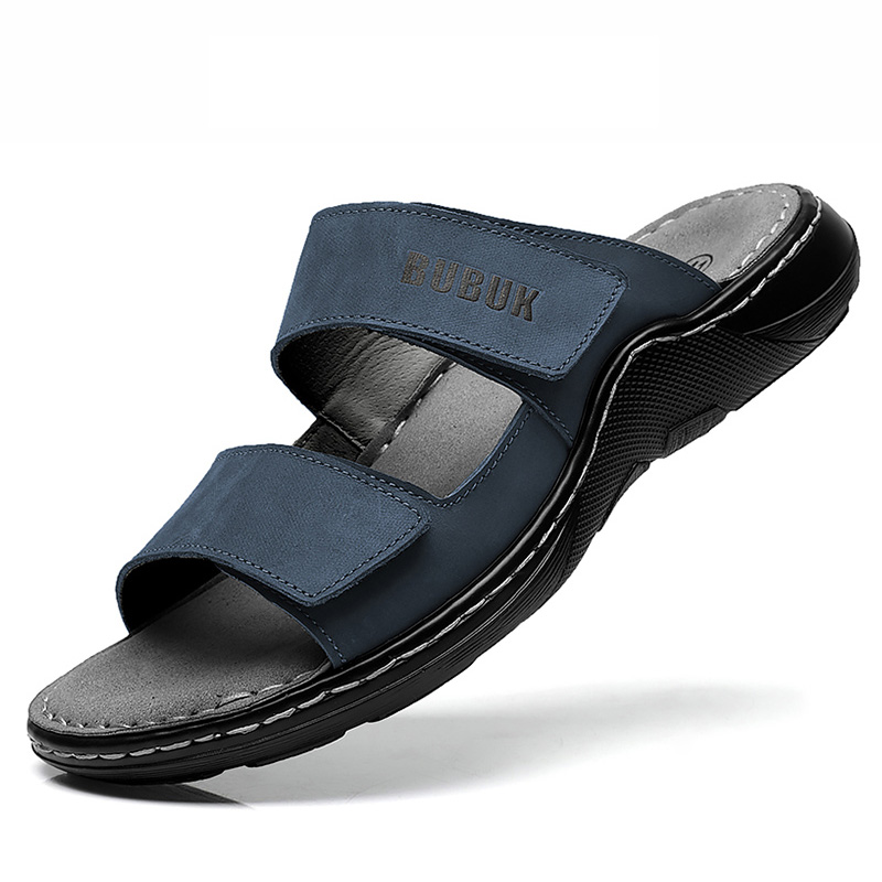 Men'S Shoes Hey Dude - Erstschicht-Sportsandalen für Herren aus Rindsleder, rutschfeste