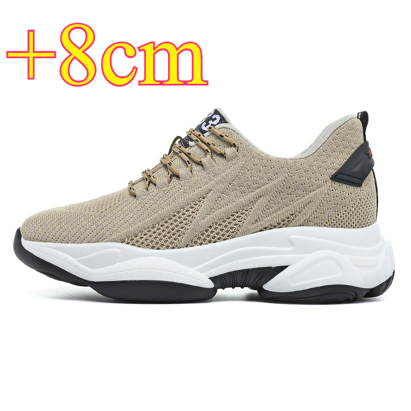Men'S Shoes With Height Increase - Herren-Sneaker mit Erhöhung, Freizeitschuhe mit 8cm