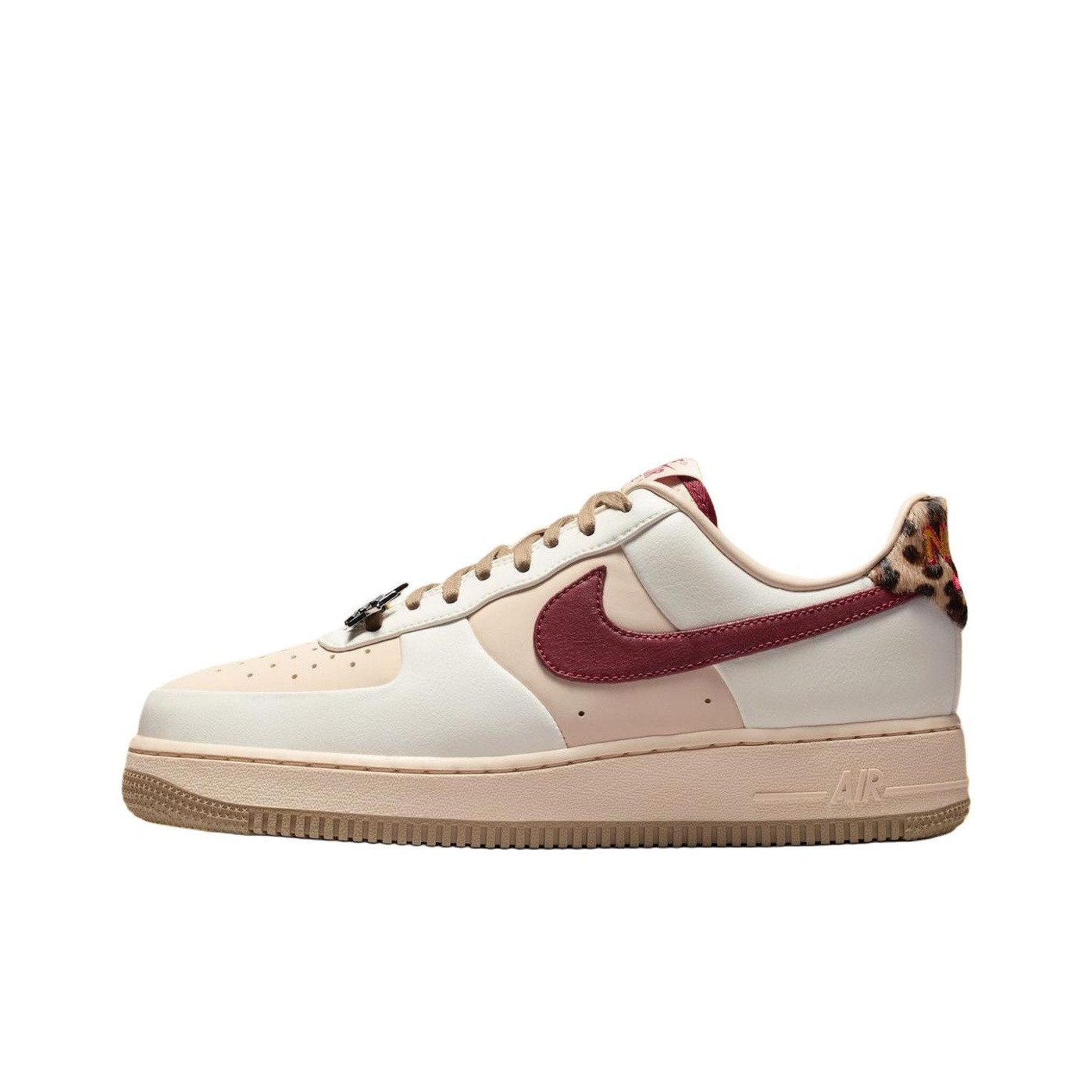 Men'S Shoes Nike Air Force - Nike Air Force 1 Leder-Dämpfung Low-Top