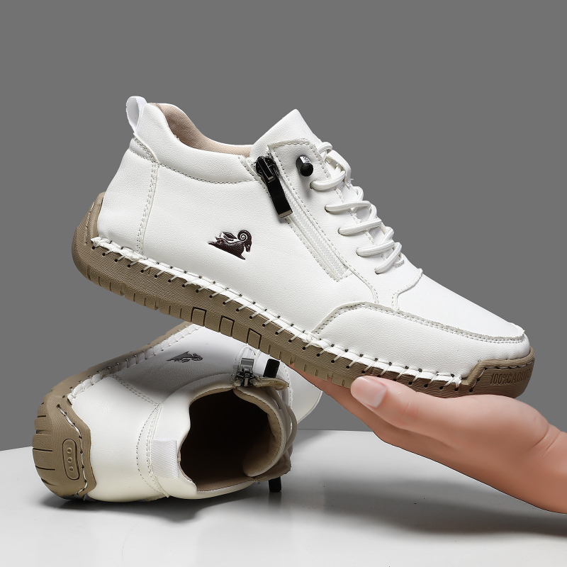 Men Shoes Marks - Frauen Turnschuhe Handgemachte Leder Casual Schuhe