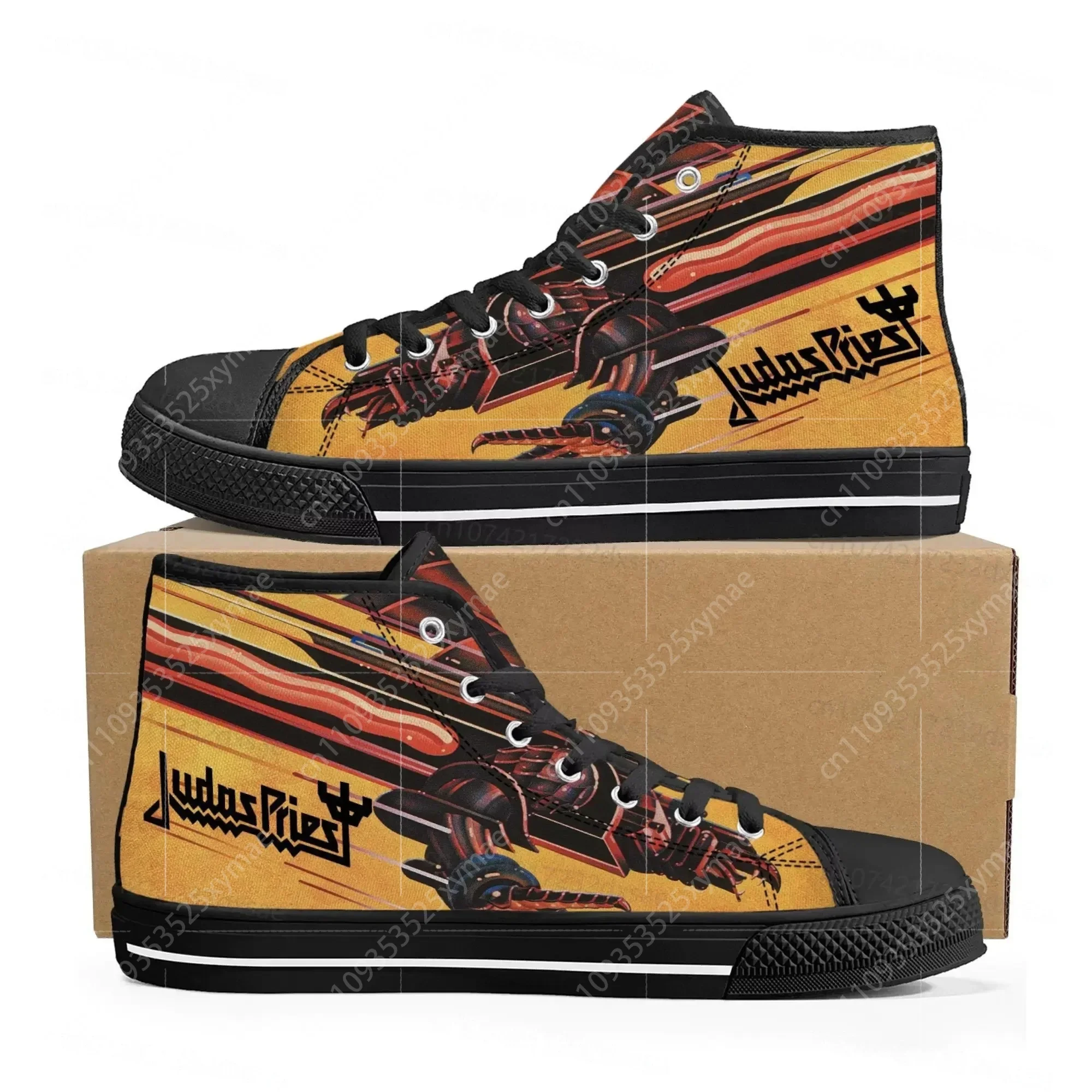 Men Shoes Marks - Judas Priest Heavy Metal Rock Band