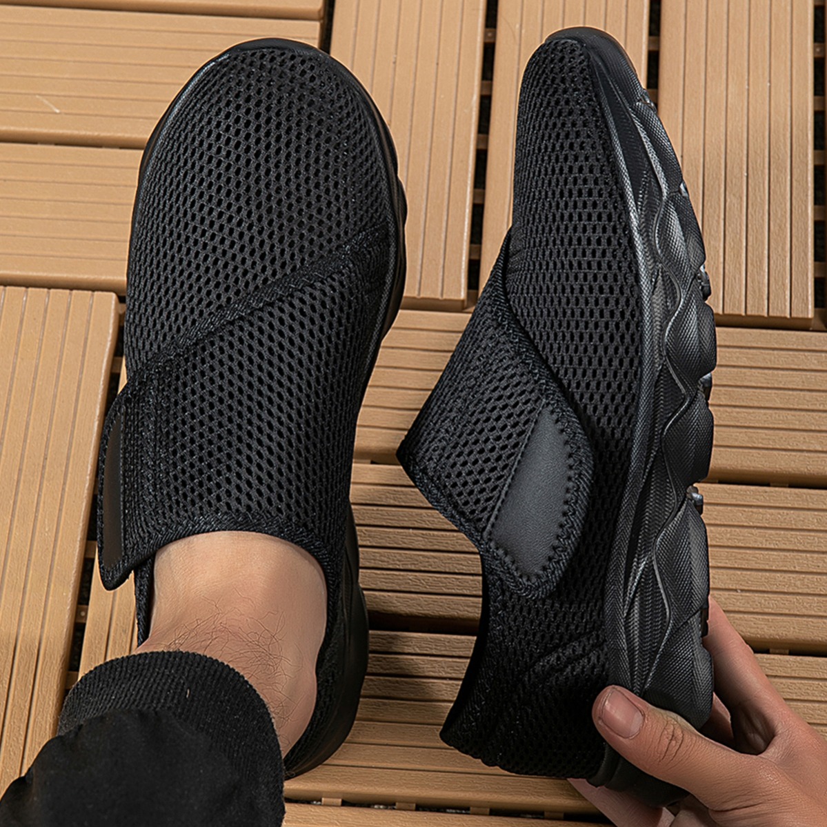 Neue atmungsaktive Mesh-Wander – Men'S Shoes With Wide Toe Box Bewertung und Preis