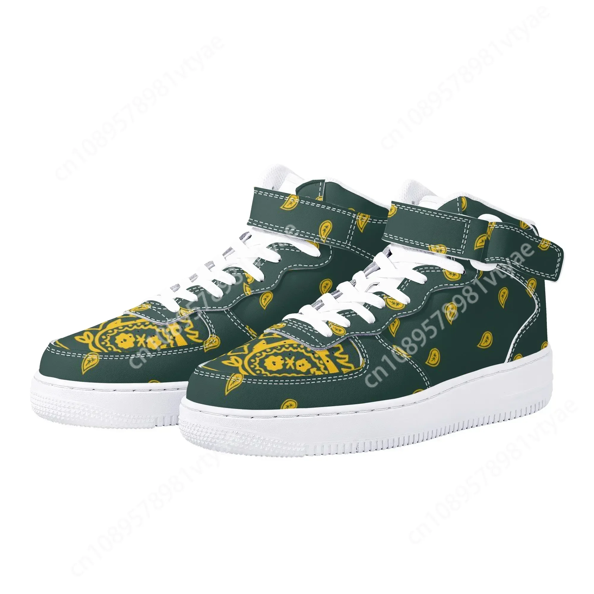 Neuheiten Bandana Print Männer – Men Shoes Marks Bewertung und Preis