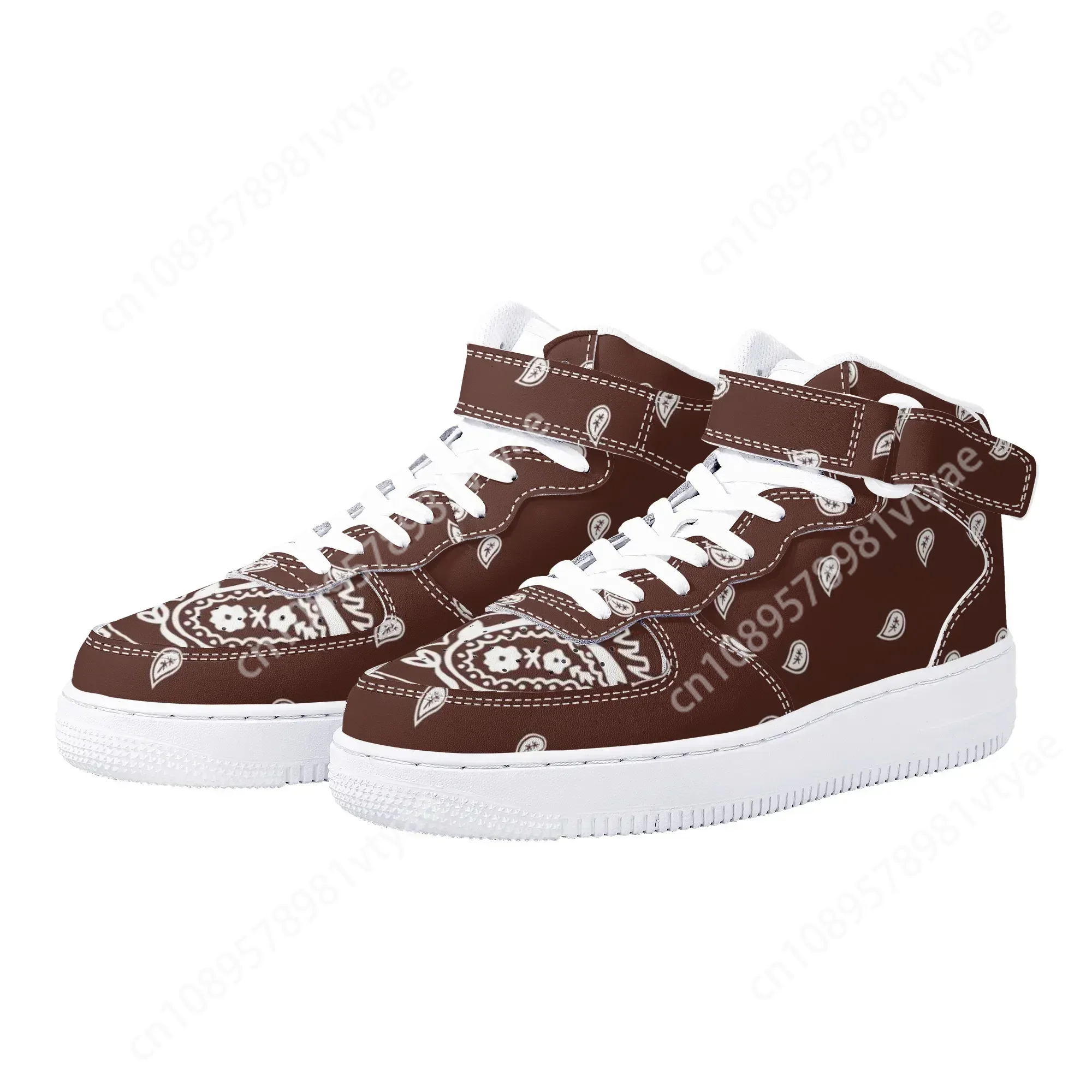 Neuheiten Bandana Print Männer – Men Shoes Marks Bewertung und Preis