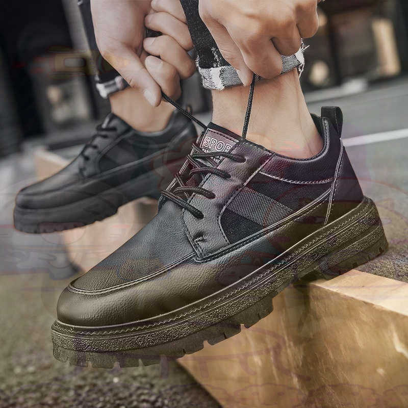Dunkles Naturleder, modische T – Men Shoes Types Name Bewertung und Preis