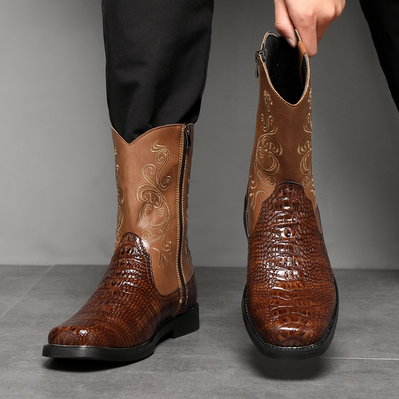 Breite, hohe Cowboystiefel für – Men'S Shoes With Wide Toe Box Bewertung und Preis