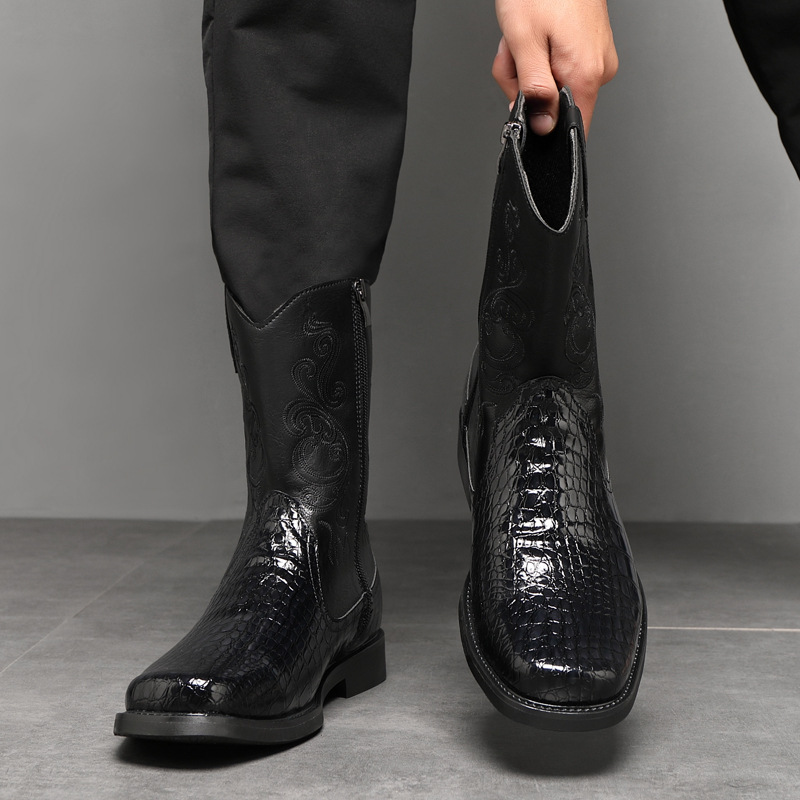 Breite, hohe Cowboystiefel für – Men'S Shoes With Wide Toe Box Bewertung und Preis