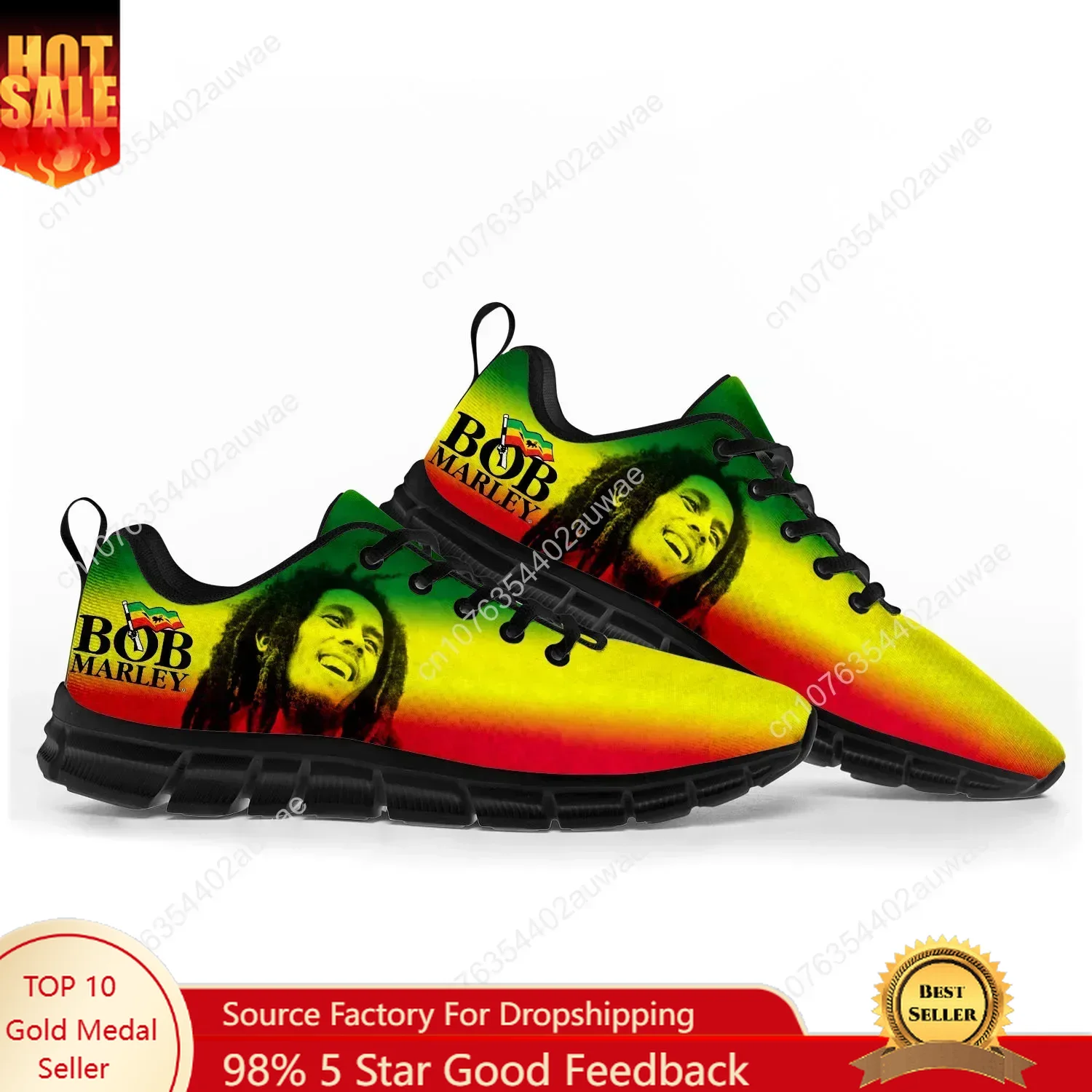 Bob Marley Reggae Rasta Musik  – Men Shoes Marks Bewertung und Preis